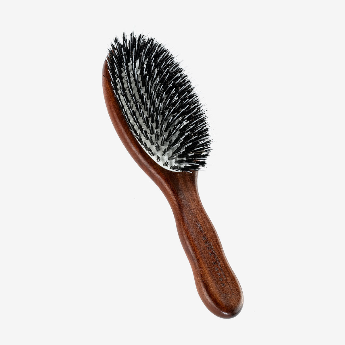 Classic Oval Paint Brush with Mixed Bristles - Perfect for Oil, Acrylic & Watercolor Painting - Artist & DIY Home Decor Tool