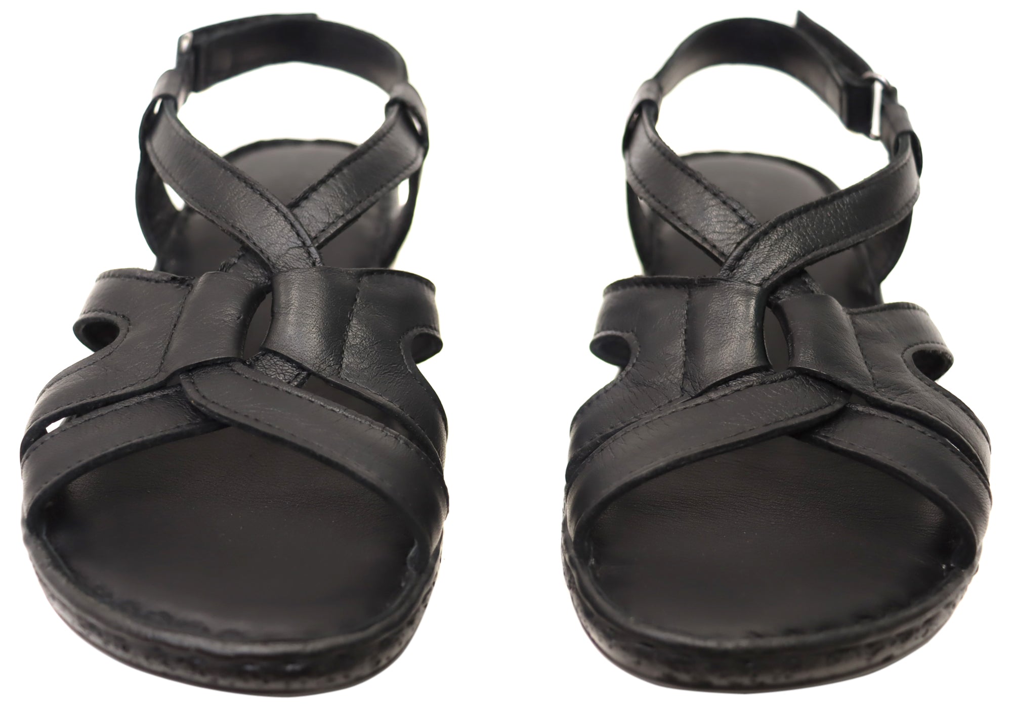 Orizonte Glory Women's Comfortable European Leather Sandals - Stylish & Breathable Summer Walking Shoes for Beach, Travel & Casual Outings