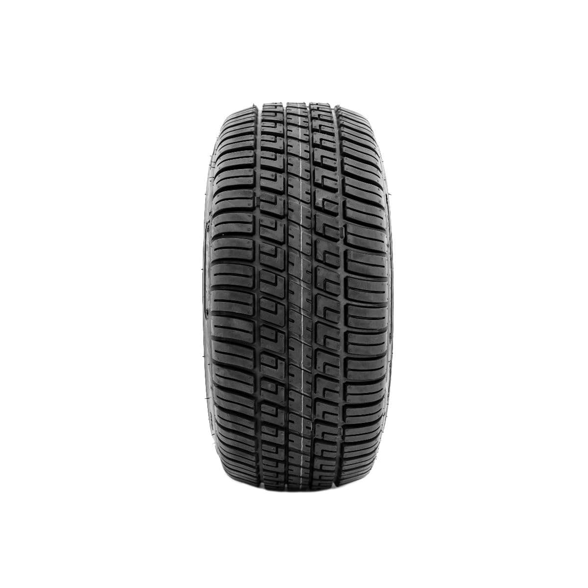 12 Inch Golf Cart Wheels and Tires Combo - GTW Diesel Machined/Black Wheels with 205/30-12 (17