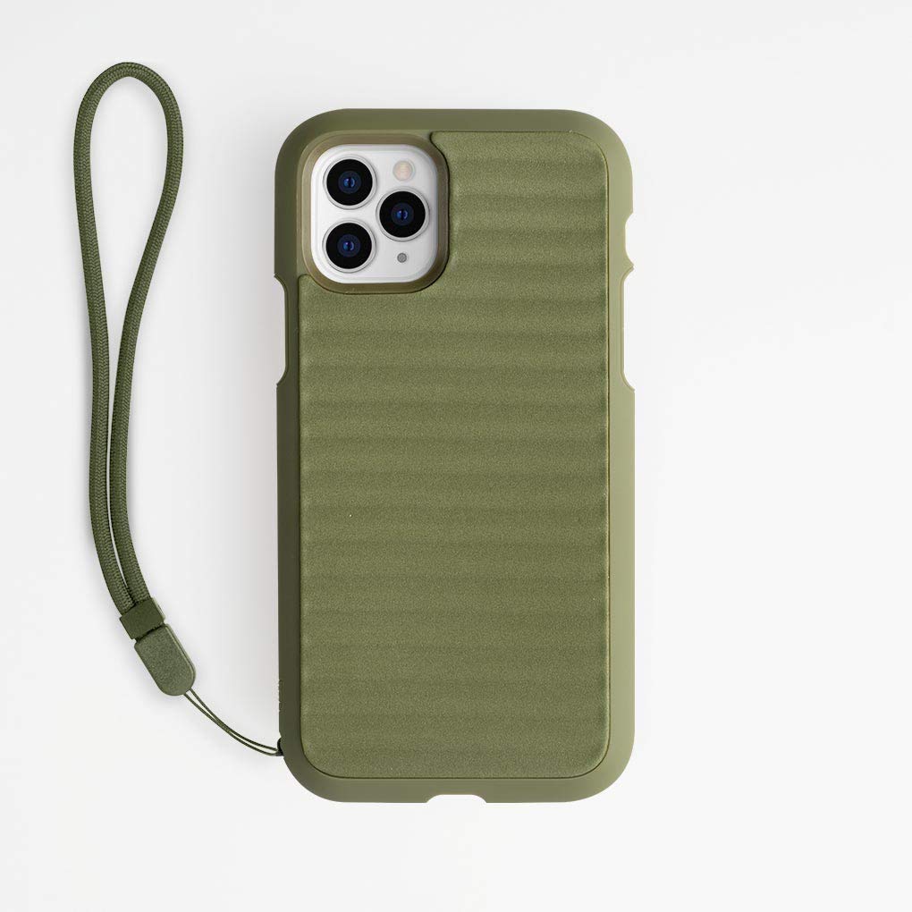 BodyGuardz Momentum Case for iPhone 11 Pro - Shockproof & Impact Absorbing Protective Cover (Green) - Perfect for Outdoor Activities, Sports & Daily Protection
