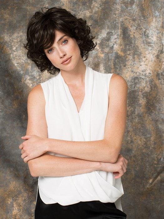 Gina Mono Synthetic Wig with Mono Top - Soft & Natural Looking Hairpiece for Daily Wear, Cosplay & Special Events | Discontinued
