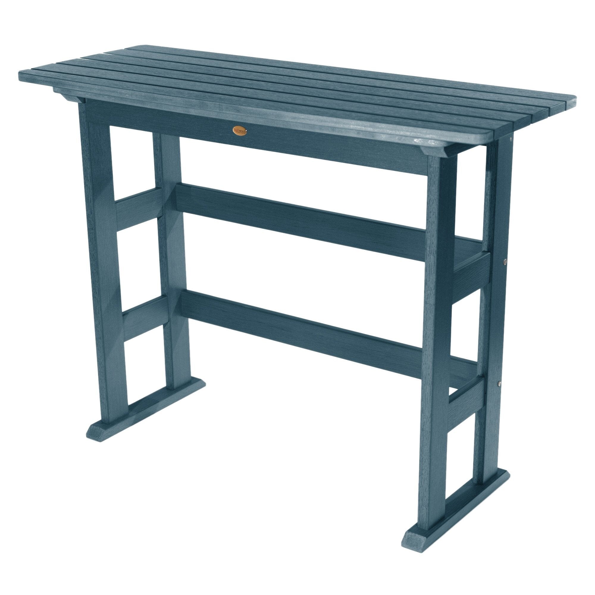Refurbished Lehigh Bar Height Balcony Table - Outdoor Bistro Set for Patio, Deck & Small Spaces - Perfect for Coffee, Dining & Relaxing