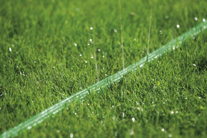 Gardena 15m Green Sprinkler Hose - Flexible Watering Solution for Lawns, Gardens & Flower Beds (1998 20) | Perfect for Yard Irrigation, Plant Hydration & Outdoor Watering Systems