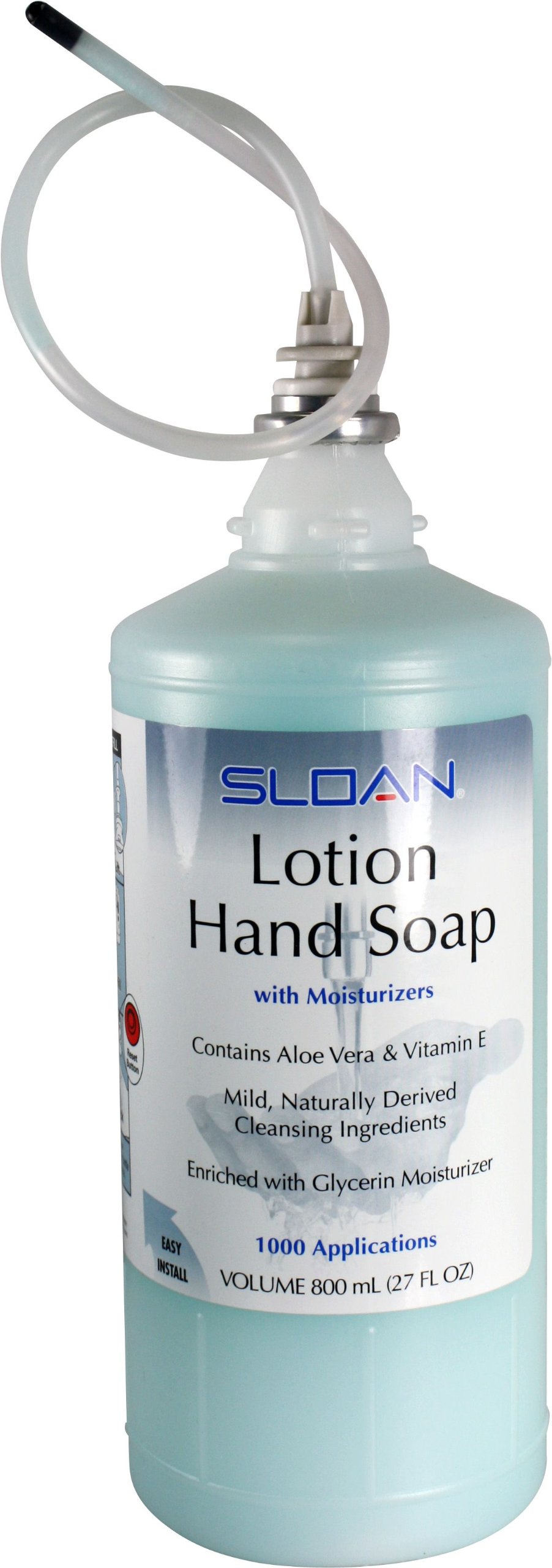 Sloan ESD-217 (4 Pack) Lotion-Infused Hand Soap Refill - 800ml per Bottle - Moisturizing & Gentle for Frequent Hand Washing - Ideal for Restaurants, Hospitals & Commercial Use