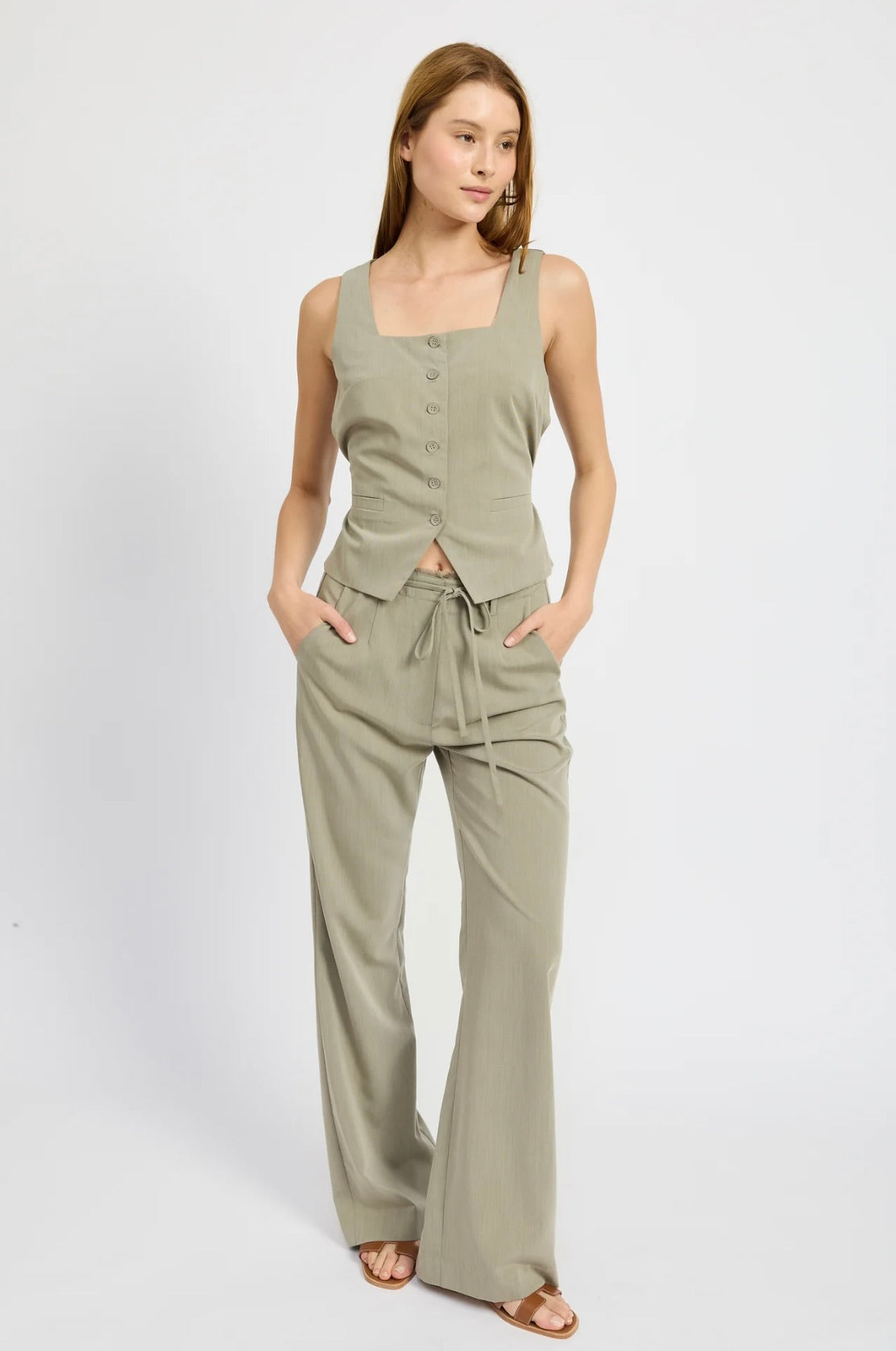 Stylish Roan Trousers for Women - Comfortable Stretch Pants for Work, Office & Casual Wear | Perfect for Business, Travel & Everyday Outfits