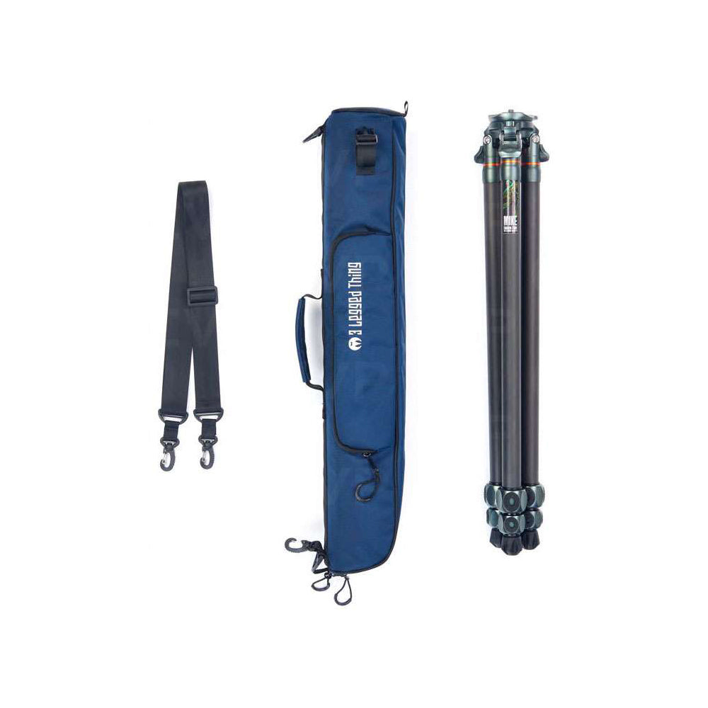 Legends Mike Carbon Fiber Leveling Base Tripod - Professional Camera Support for Outdoor Photography & Videography - Ideal for Travel, Landscape, and Studio Shoots