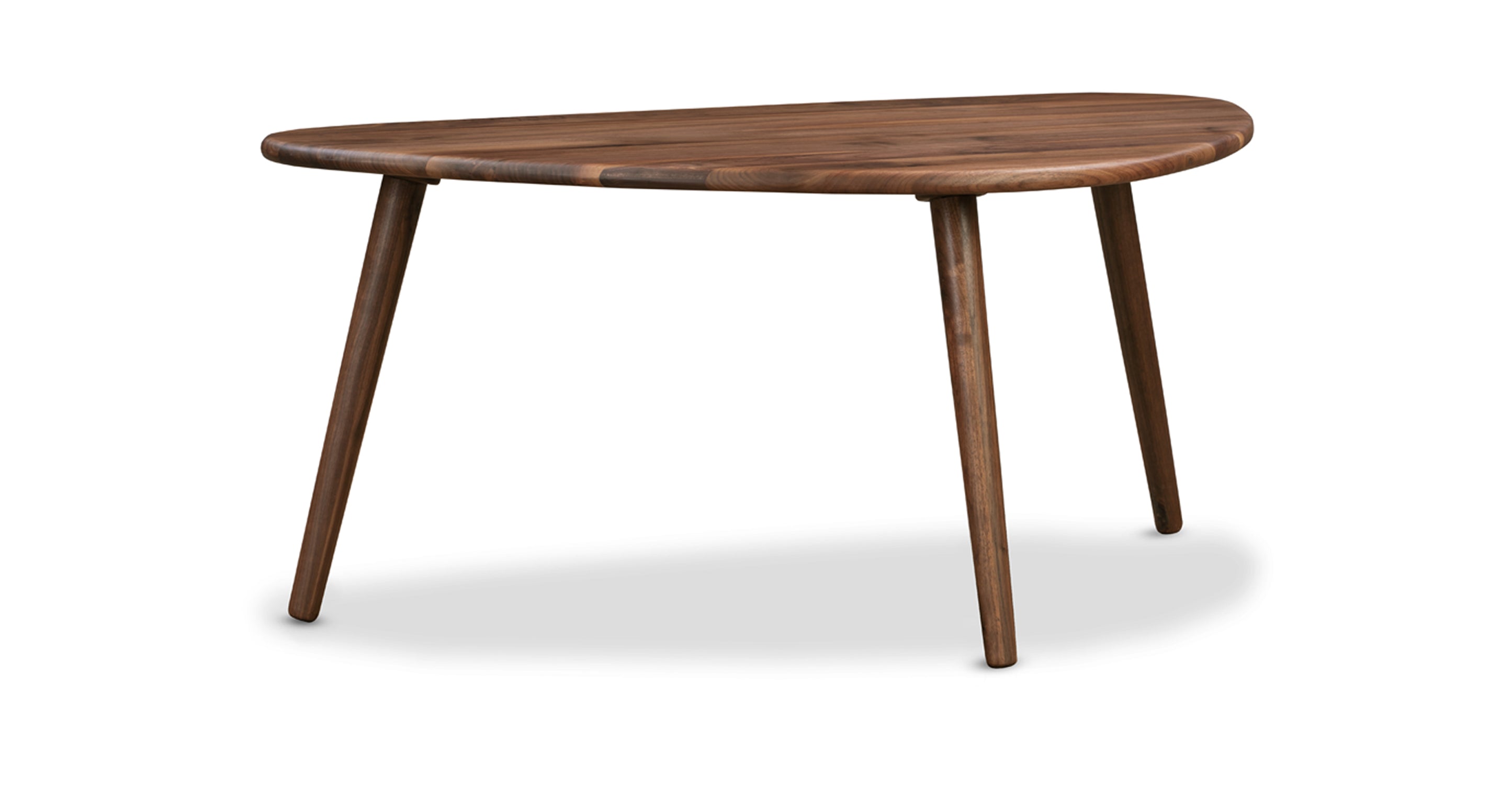 Modern Forma Coffee Table - Mid-Century Style Wooden Living Room Table with Storage Shelf - Perfect for Small Spaces, Apartments & Home Decor