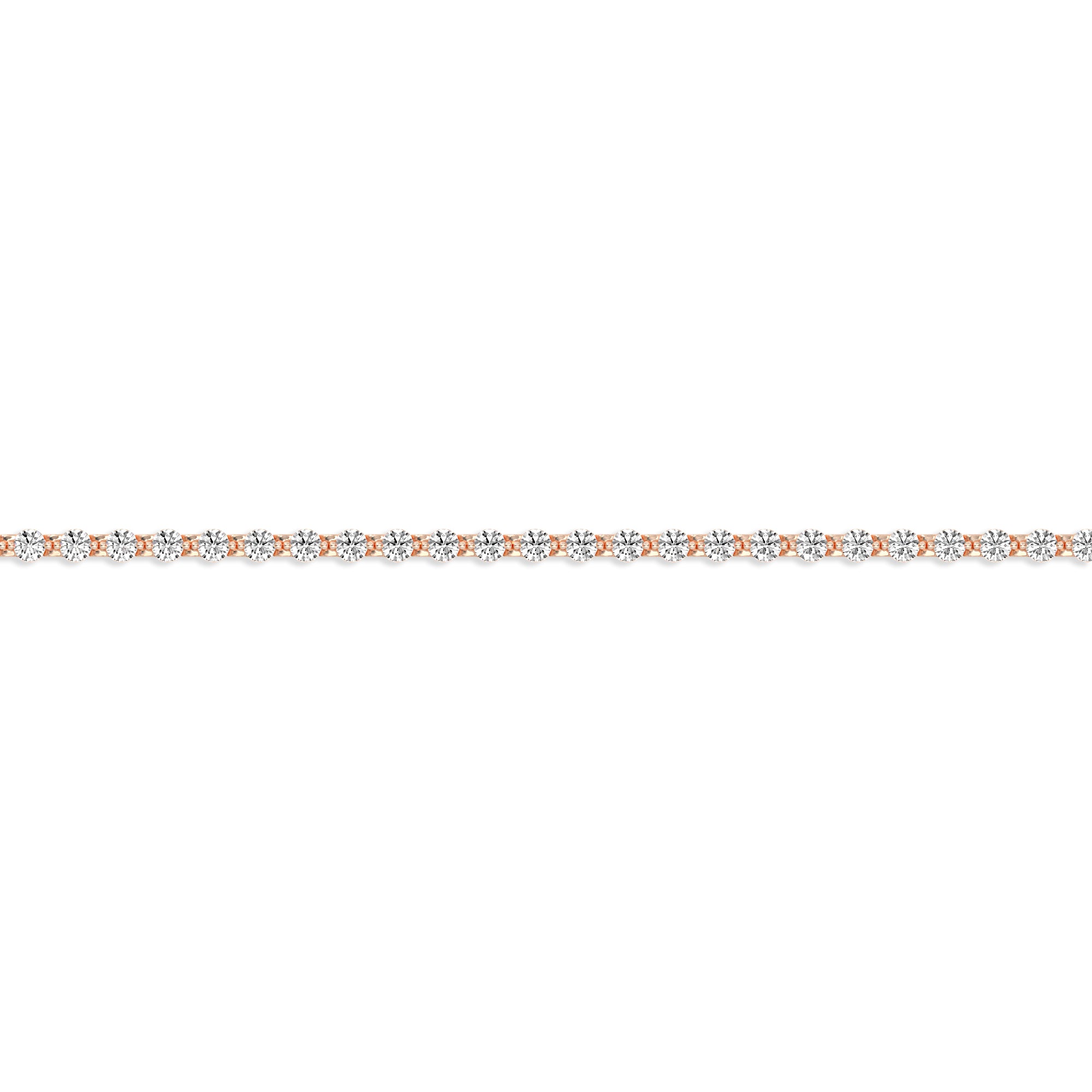 3mm Invisible Set Diamond Tennis Bracelet for Women - Elegant & Dainty Jewelry Gift for Anniversary, Wedding, Party & Special Occasions