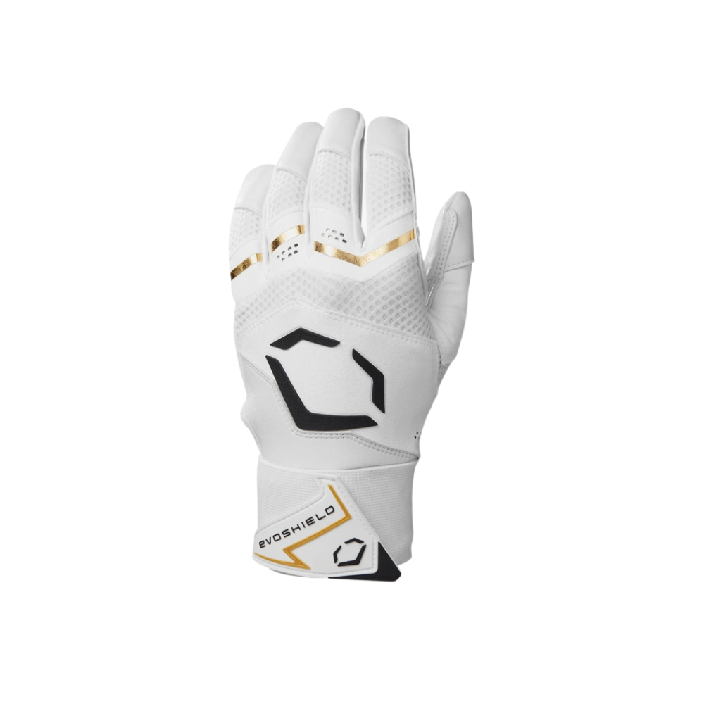 EvoShield Carbyne Adult Batting Gloves with Wrist Wrap - Baseball & Softball Training Gloves for Hitting, Fielding & Protection | Left & Right Hand Options