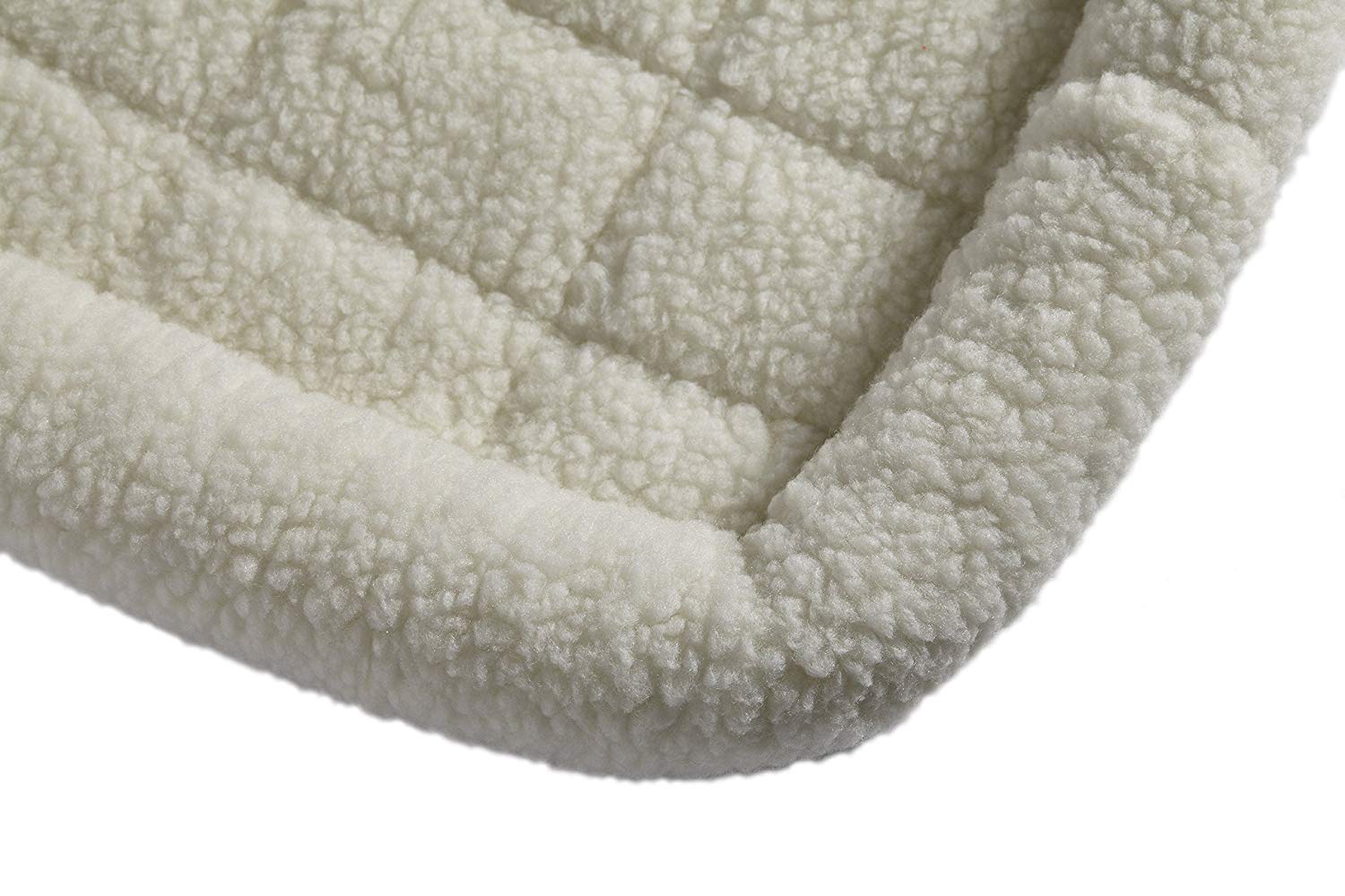 MidWest Homes for Pets 42-Inch Large Bolster Dog Bed with Soft Fleece Cover - Comfortable & Durable Pet Bed for Big Dogs, Fits 42L Dog Crates - Machine Washable & Easy Care - Perfect for Home, Kennel, or Travel Use