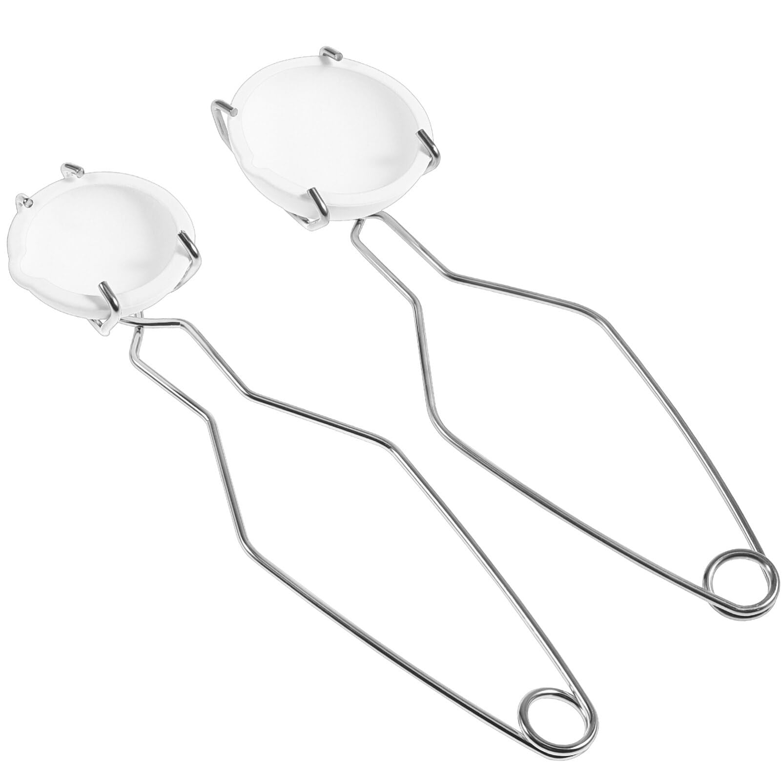 SEWACC Melting Ceramic Crucible Set - 4-Piece Small Quartz Crucible Bowls with Tongs for Metal Casting, Jewelry Making & DIY Projects | Perfect for Gold, Silver Smelting & Science Experiments