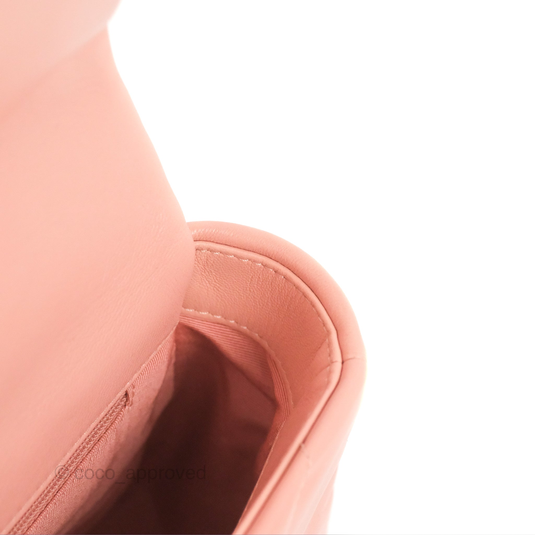 Chanel 19 Small Handbag in Blush Pink Goatskin Leather with Mixed Hardware - Perfect for Everyday Luxury & Special Occasions