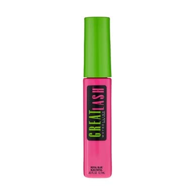 Maybelline Great Lash Washable Mascara - Royal Blue K5330601 (0.43 Fl Oz) | Volumizing & Lengthening for Dramatic Lashes | Perfect for Parties, Cosplay & Bold Makeup Looks