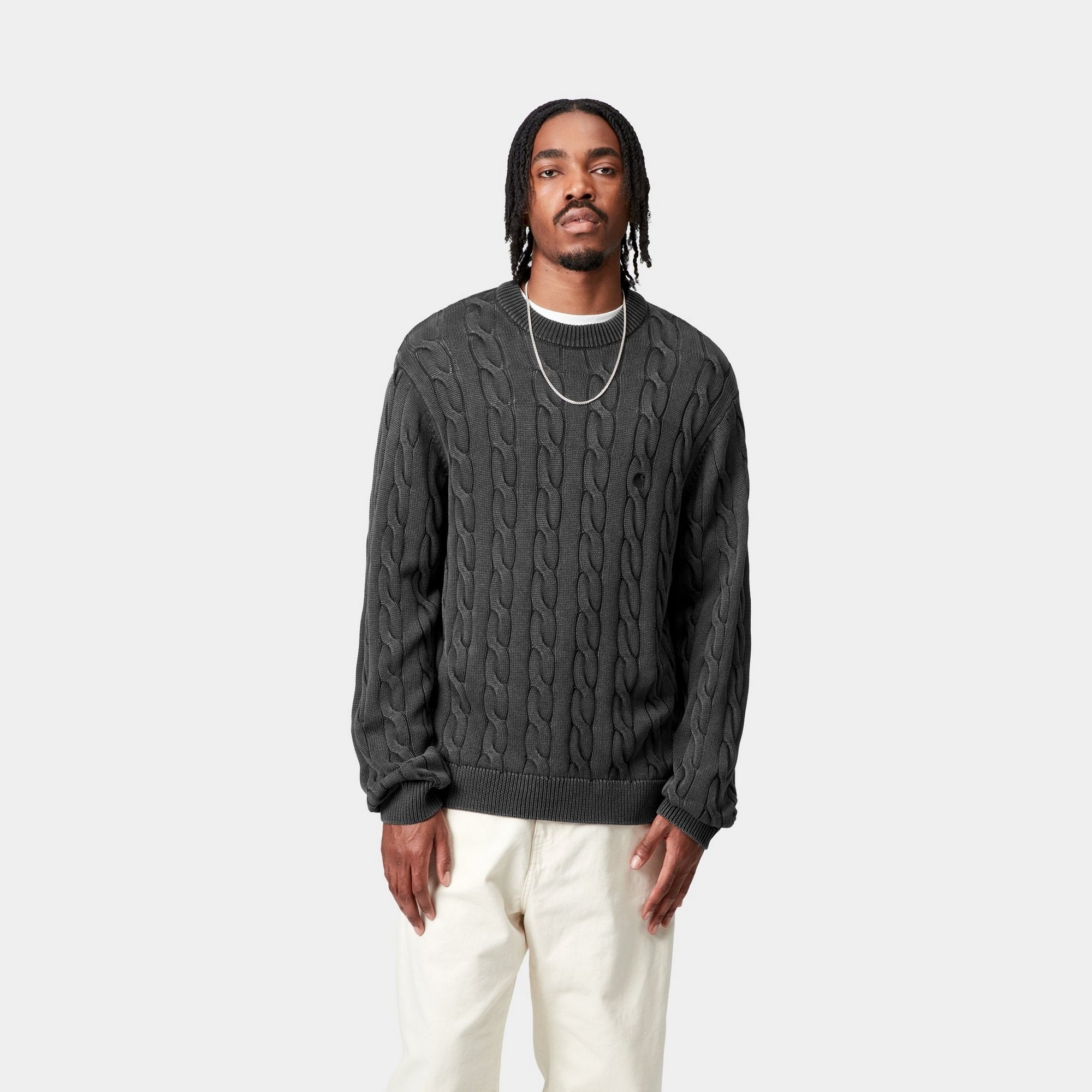 Women's Carter Sweater - Soft & Cozy Black Pullover for Fall & Winter | Perfect for Casual Outfits, Layering & Cold Weather
