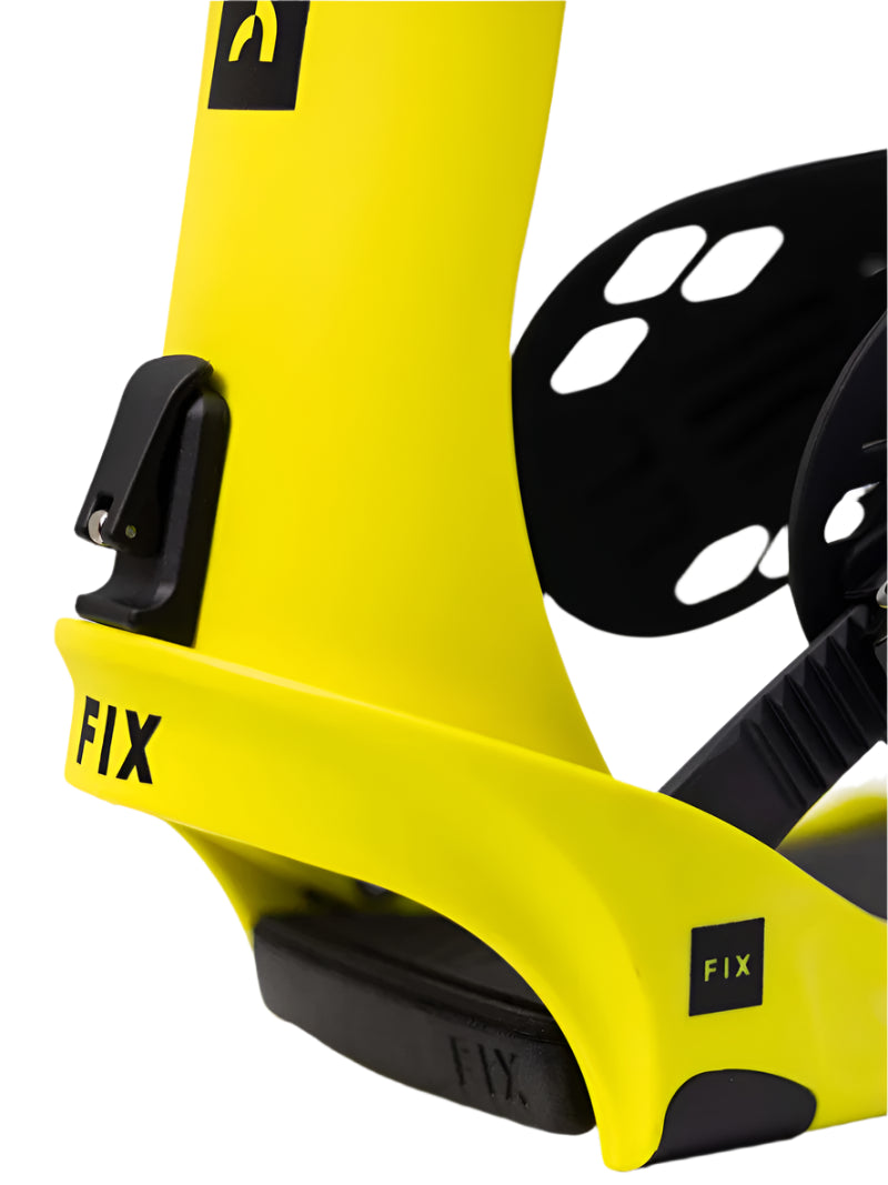 2024 Fix Peak Snowboard Bindings - Lightweight & Durable for All-Mountain Riding - Perfect for Freestyle, Powder & Park Snowboarding