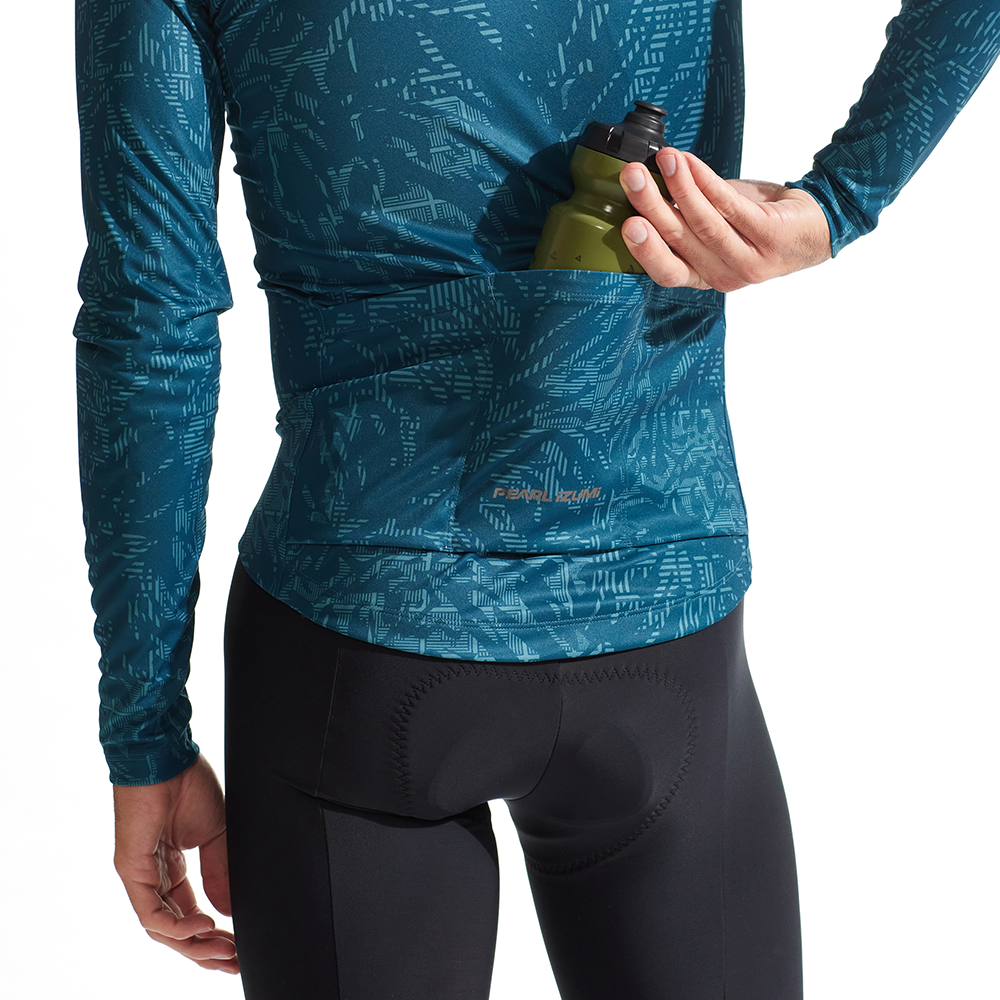 Men's Attack Long Sleeve Jersey - Breathable Performance Shirt for Cycling, Running & Outdoor Sports | Athletic Workout Top