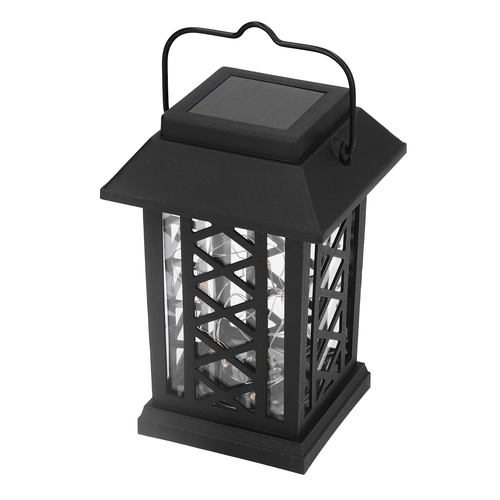 Solar Powered Garden Lanterns - Outdoor LED Chandelier Lights for Patio, Lawn & Landscape Decoration - Warm White Waterproof Lighting for Backyard, Pathway & Camping