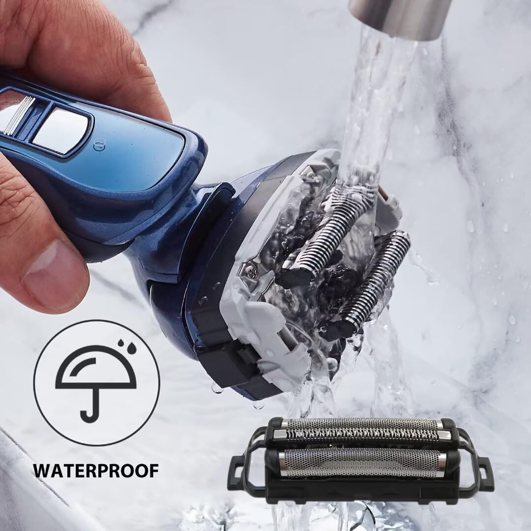 INGQI WES9015 Replacement Outer Foil & Inner Blade for Panasonic ARC3 Electric Shaver - Compatible with ES-LT41, ES-LT51, ES-LT71 Series - Perfect for Travel & Daily Shaving