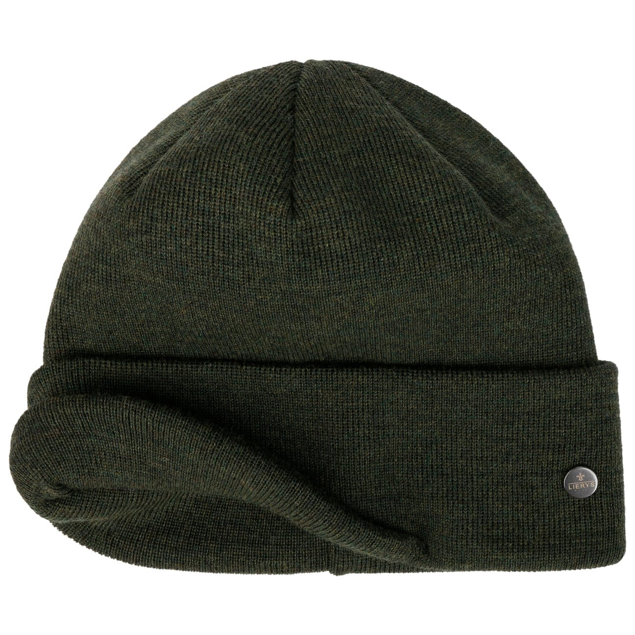 Lierys Premium Merino Wool Knit Beanie with Foldable Cuff - Soft & Warm Winter Hat for Men & Women - Perfect for Skiing, Hiking & Outdoor Activities
