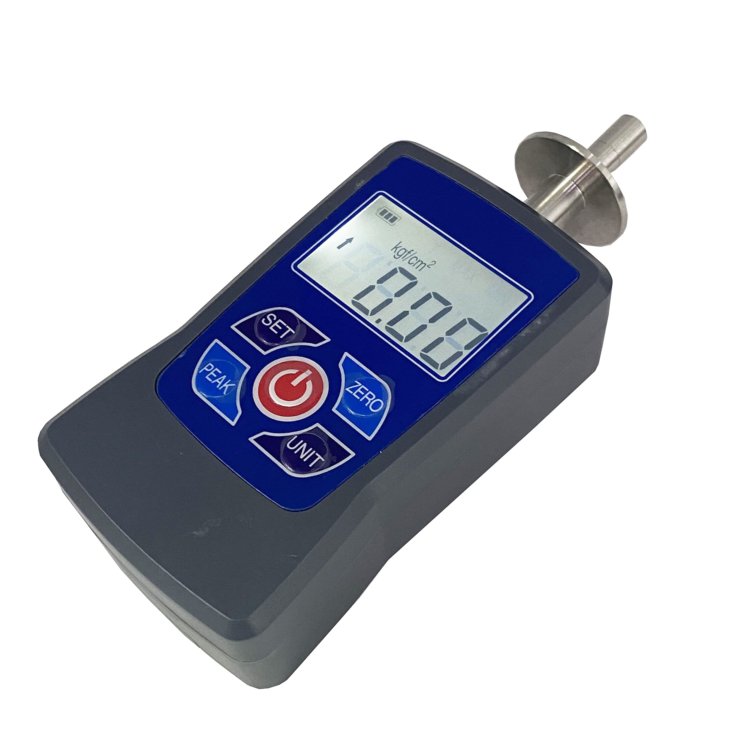 Digital Fruit Hardness Tester Penetrometer with 2 Measuring Heads (Φ7.9mm & Φ11.1mm) | 0.2-15Kgf/cm² & 0.4-30Kgf/cm² Range | for Soft & Hard Fruits | Perfect for Quality Control in Orchards, Farms, and Food Processing Plants