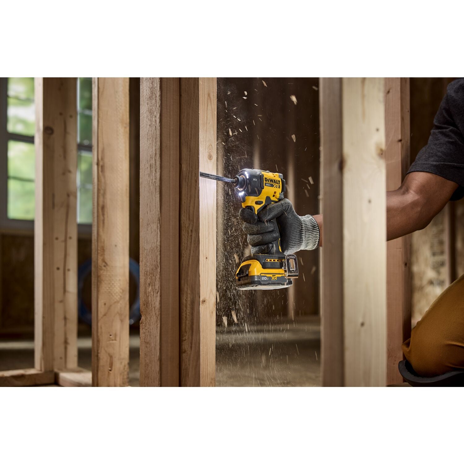 DEWALT DCF870B 20V MAX XTREME Brushless Cordless 1/4 Inch Hydraulic Impact Driver Drill - Powerful Tool for Construction, Woodworking & DIY Projects