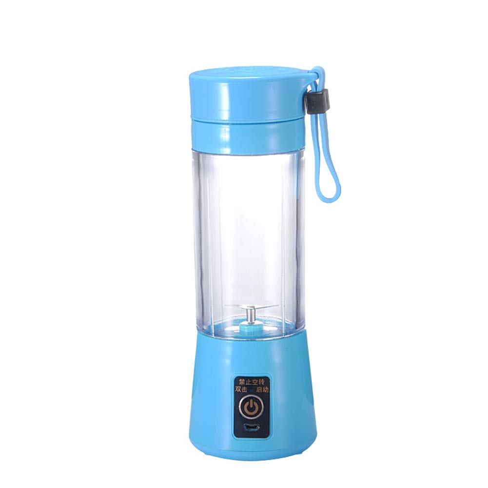 Portable USB Electric Juicer Cup - 401ml Mini Juice Blender for Smoothies, Shakes & Healthy Drinks - Perfect Travel, Office & Home Use - Small Electrical Gift Idea