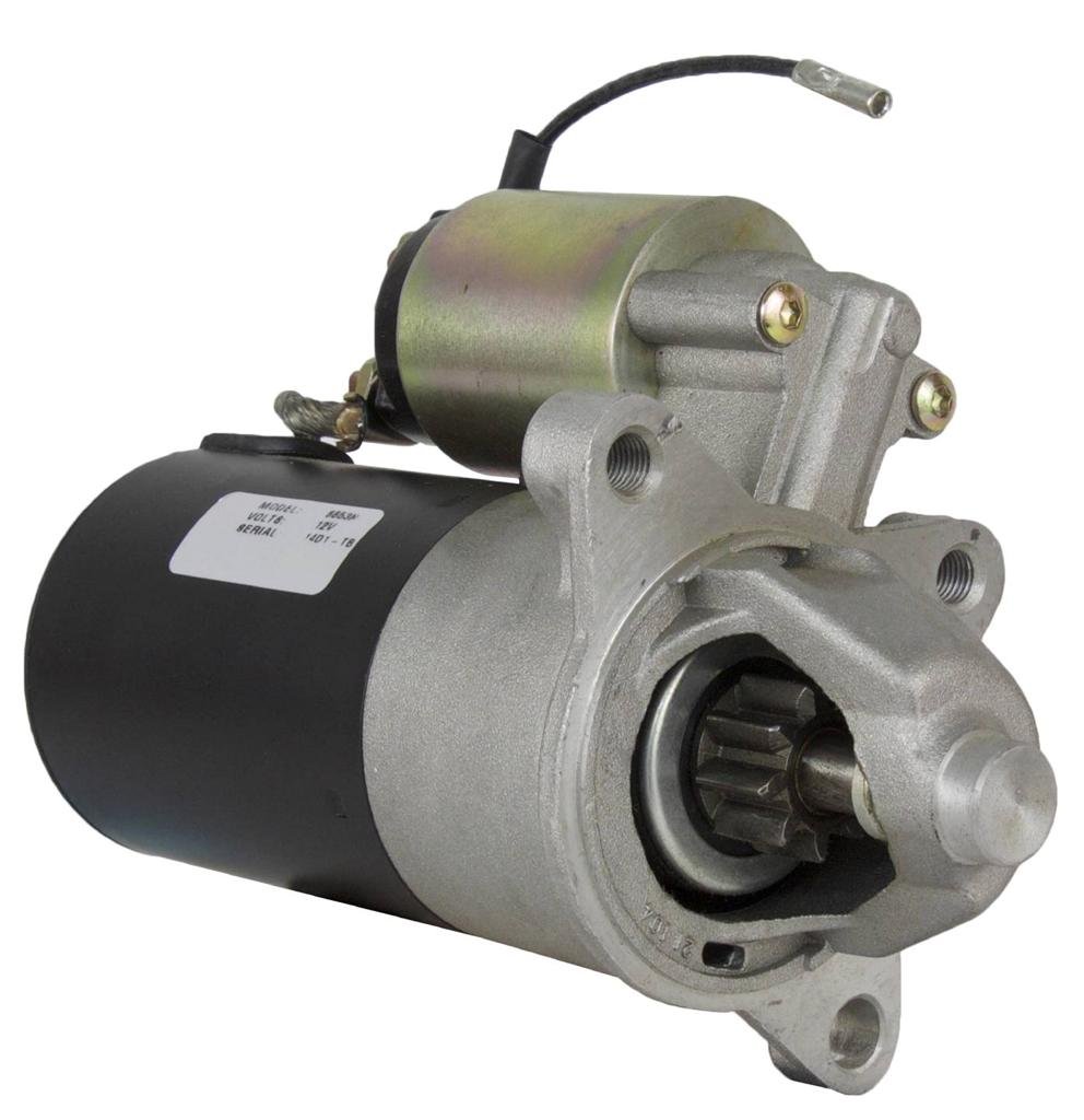 RAREELECTRICAL New Starter Motor Replacement for Mercury Tracer & Ford Escort 1.8L 1991-1996 - Compatible with Part Numbers 10465344, F0CF-11000-AA, F0CU-11000-AA/AB, F0CU-11001-AA/AB, F0FZ-11002-B, F4CU-11000-AA - Perfect for Engine Repair & Auto Maintenance