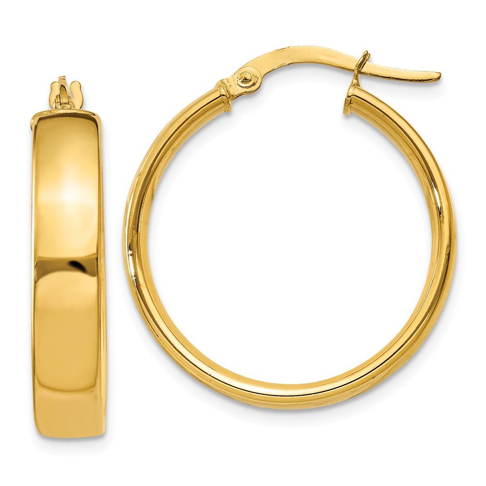 14K Gold Hoop Earrings for Women - Classic & Elegant Circle Earrings for Everyday Wear, Gift Giving & Special Occasions