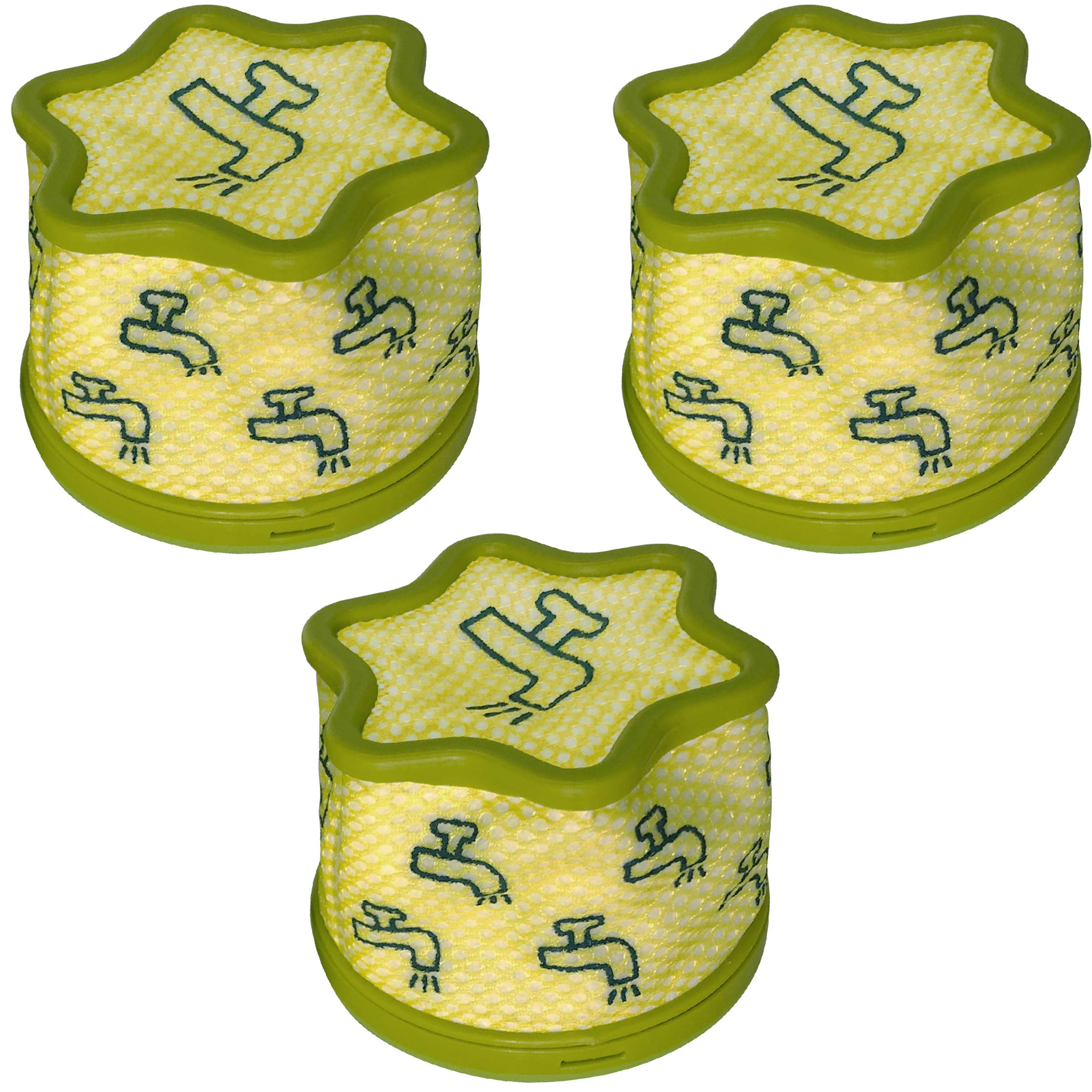 Premium A9 Vacuum Replacement Pre Filter - 3 Pack Compatible with LG CordZero A9 (Part #ADQ74774001) | High-Efficiency Dust Filtration for Pet Hair, Allergens & Fine Particles | Perfect for Hardwood Floors, Carpets & Home Cleaning