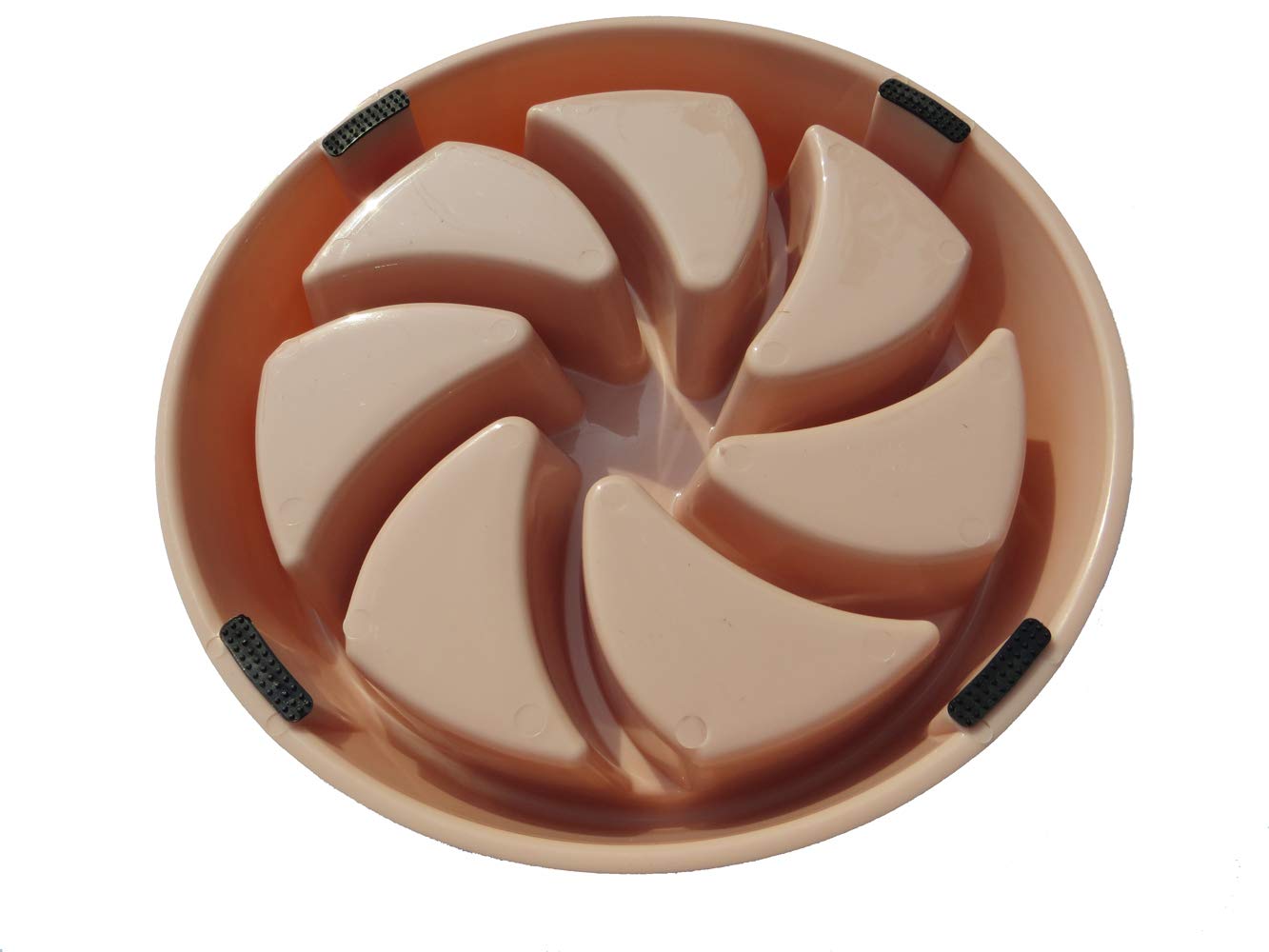 Slow Feeder Dog Bowl for Small Dogs - Non-Slip Pet Food Dish with Maze Design to Prevent Bloat & Improve Digestion - Perfect for Fast Eaters, Puppies, and Mealtime Training