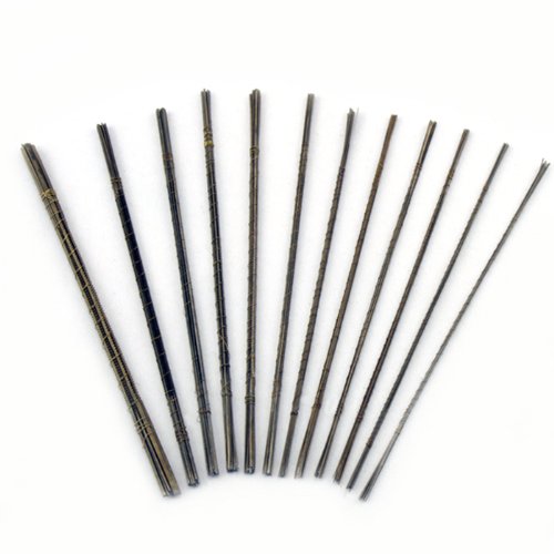 144-Piece Jewelers Saw Blade Sampler Pack - 12 Assorted Sizes for Precision Metal Cutting | Ideal for Jewelry Making, Watch Repair & DIY Crafts