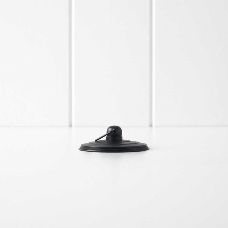 Black Matte Plug and Waste - Durable Kitchen Sink Stopper for Bathroom, Laundry & Utility Sinks - Perfect for Home Renovation and DIY Projects