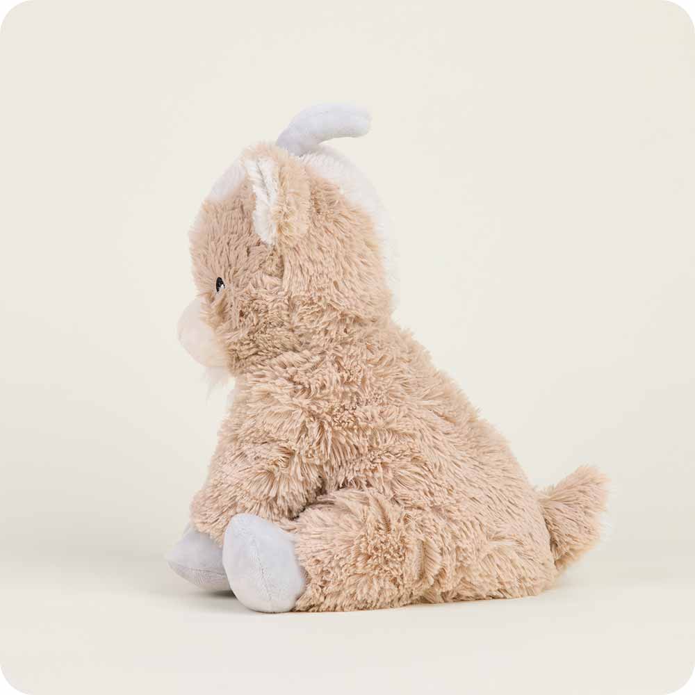 Goat Warmies - Soft Plush Stuffed Animal with Microwavable Heat Pack for Kids & Adults | Perfect for Stress Relief, Anxiety Comfort & Cold Weather Warmth