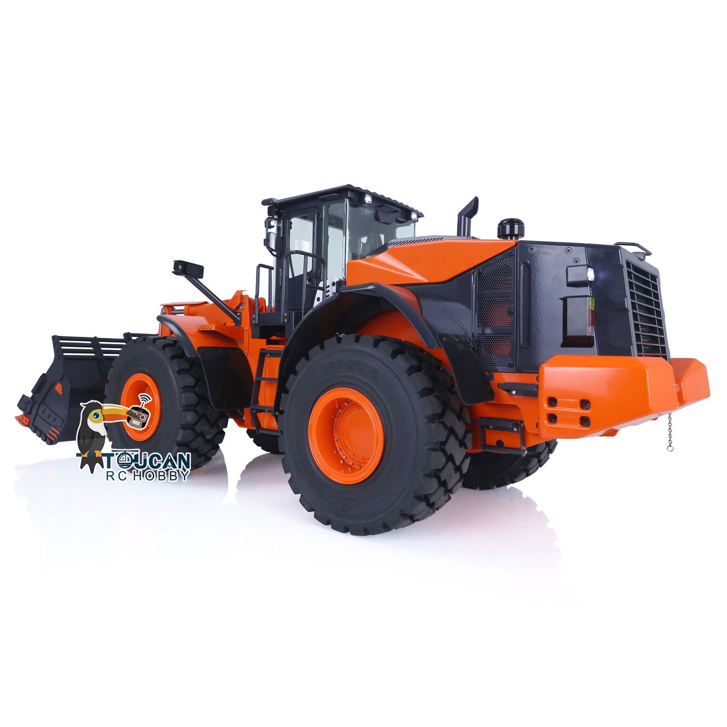 1/14 Scale Hydraulic RC Loader ZW370 JDM 198 - Remote Control Metal Construction Truck with New Sound Module - Realistic Model for Construction Site Play & Collectors