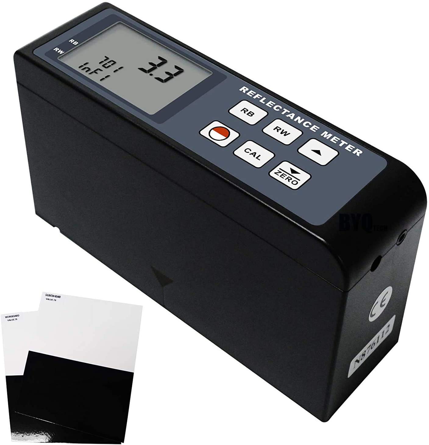 Digital Reflectance Meter - Portable 0-100 Reflectivity Tester with 0.3 Repeatability | Film Screening & Surface Measurement Tool for Industrial Quality Control, Paint Testing, and Material Analysis