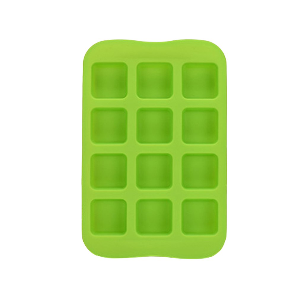 12-Piece Silicone Ice Cube Trays Set - Reusable BPA-Free Ice Makers for Cocktails, Whiskey, Coffee & Chocolate Molds - Perfect for Home Bars, Parties & Kitchen Use