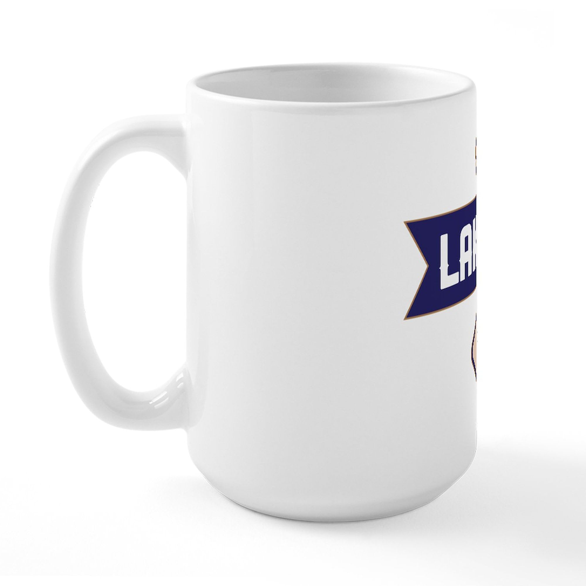 Lake Life Ceramic Coffee Mug 15 oz (444 ml) - Perfect for Coffee, Tea & Hot Drinks - Ideal for Lakeside Relaxation, Camping & Outdoor Adventures