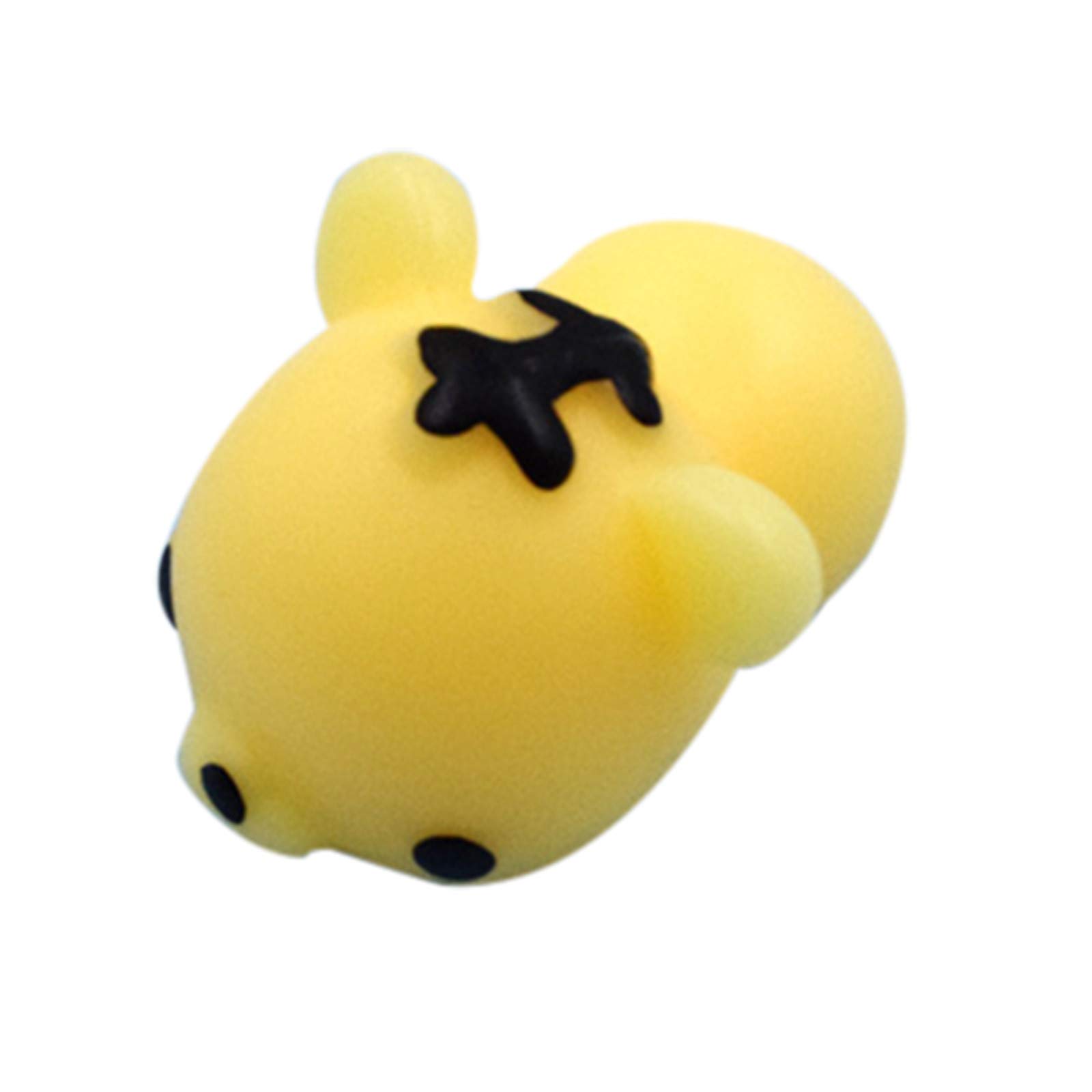 5-Pack Cute Animal Squishy Stress Relief Toys - Slow Rising Fidget Toys for Kids & Adults - Fun Sensory Toys for Anxiety Relief, Office Desk, Travel & Classroom (Assorted Colors, One Size)