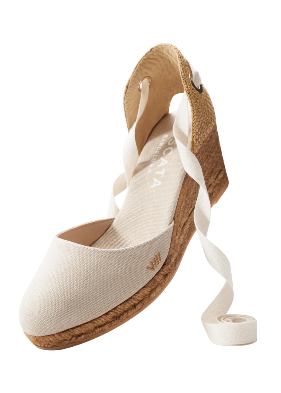 Viscata Sagaro Women's Espadrille Wedge Sandals - Handmade in Spain with 2.5