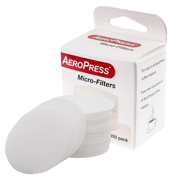 AeroPress Micro Filters - 350 Count, Replacement Coffee Filters for AeroPress Original & Go - Perfect for Travel, Camping & Home Brewing
