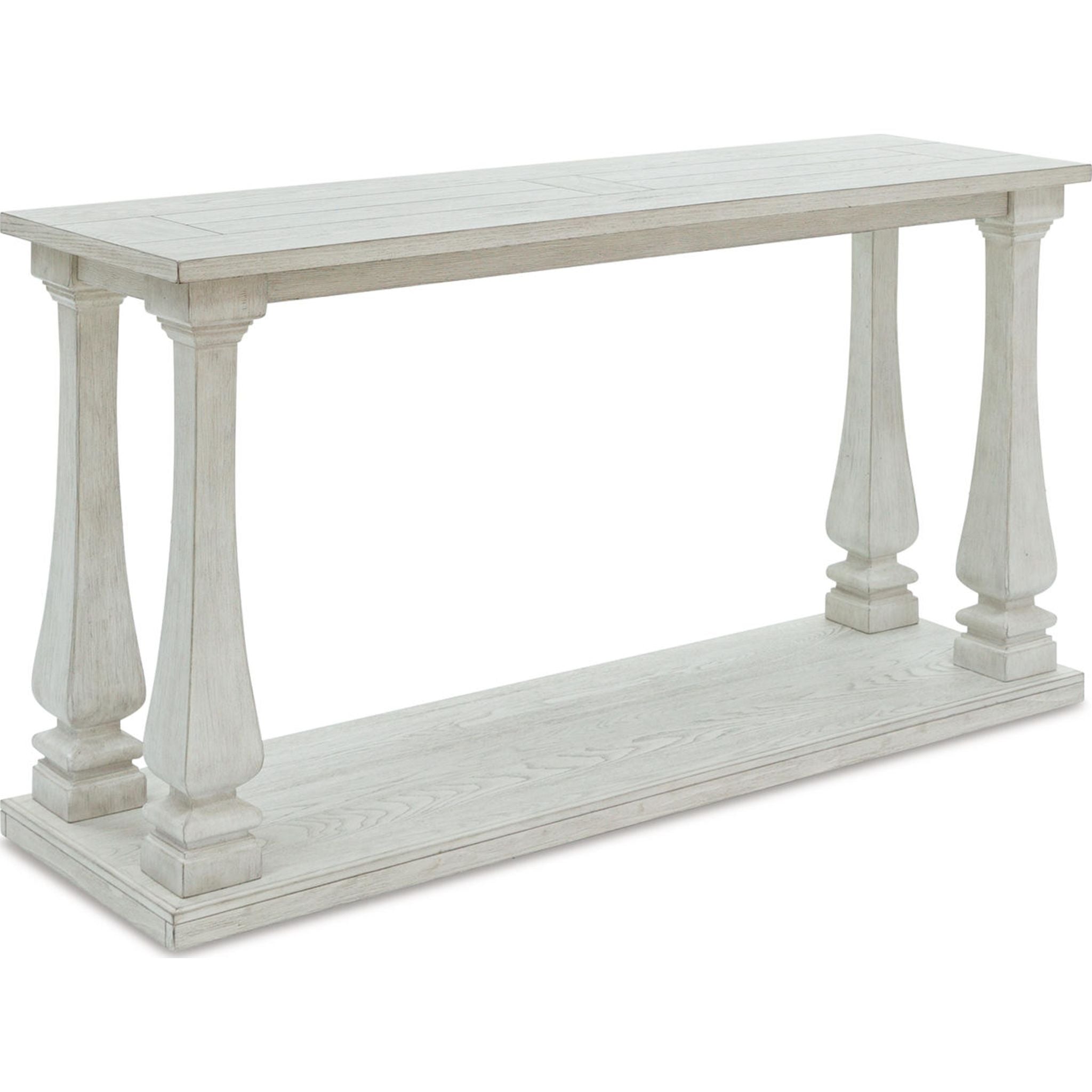 Arlendyne Sofa Table - Antique White Console Table for Living Room, Entryway, or Hallway - Perfect for Decor, Storage, and Display