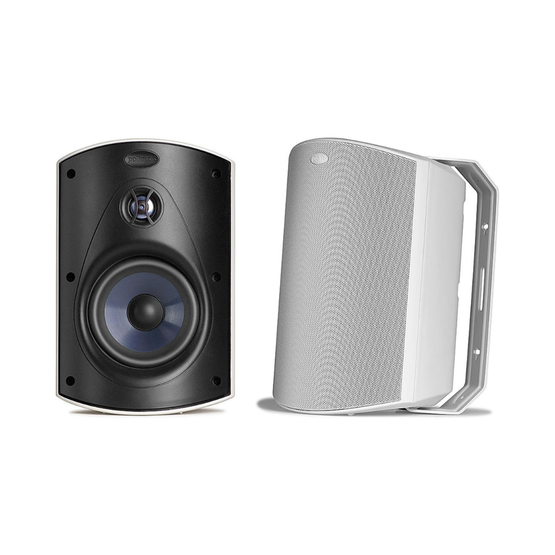 Polk Atrium 6 All-Weather Outdoor Speakers (Pair) - Waterproof, Durable for Patio, Garden, Pool & Backyard Entertainment