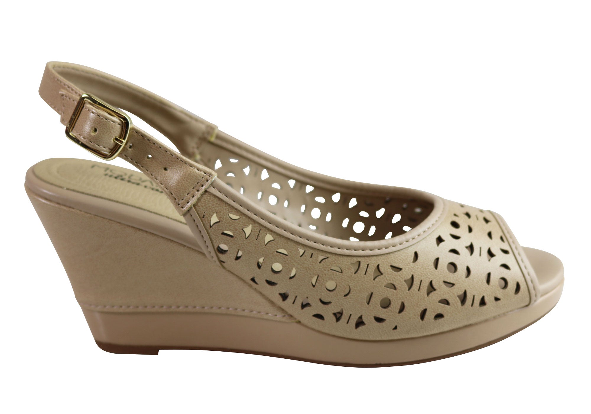 Modare Ultra Comfort EVA Women's Comfort Wedge Sandals - Made in Brazil - Perfect for Beach, Vacation & Summer Walking