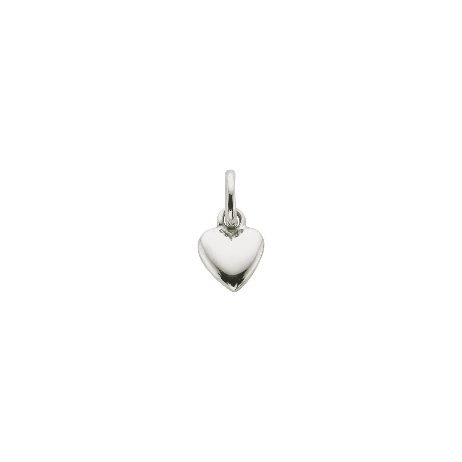 Heart Charm Sterling Silver Necklace for Women - Elegant 925 Silver Jewelry Gift for Her - Perfect for Valentine's Day, Anniversary & Special Occasions