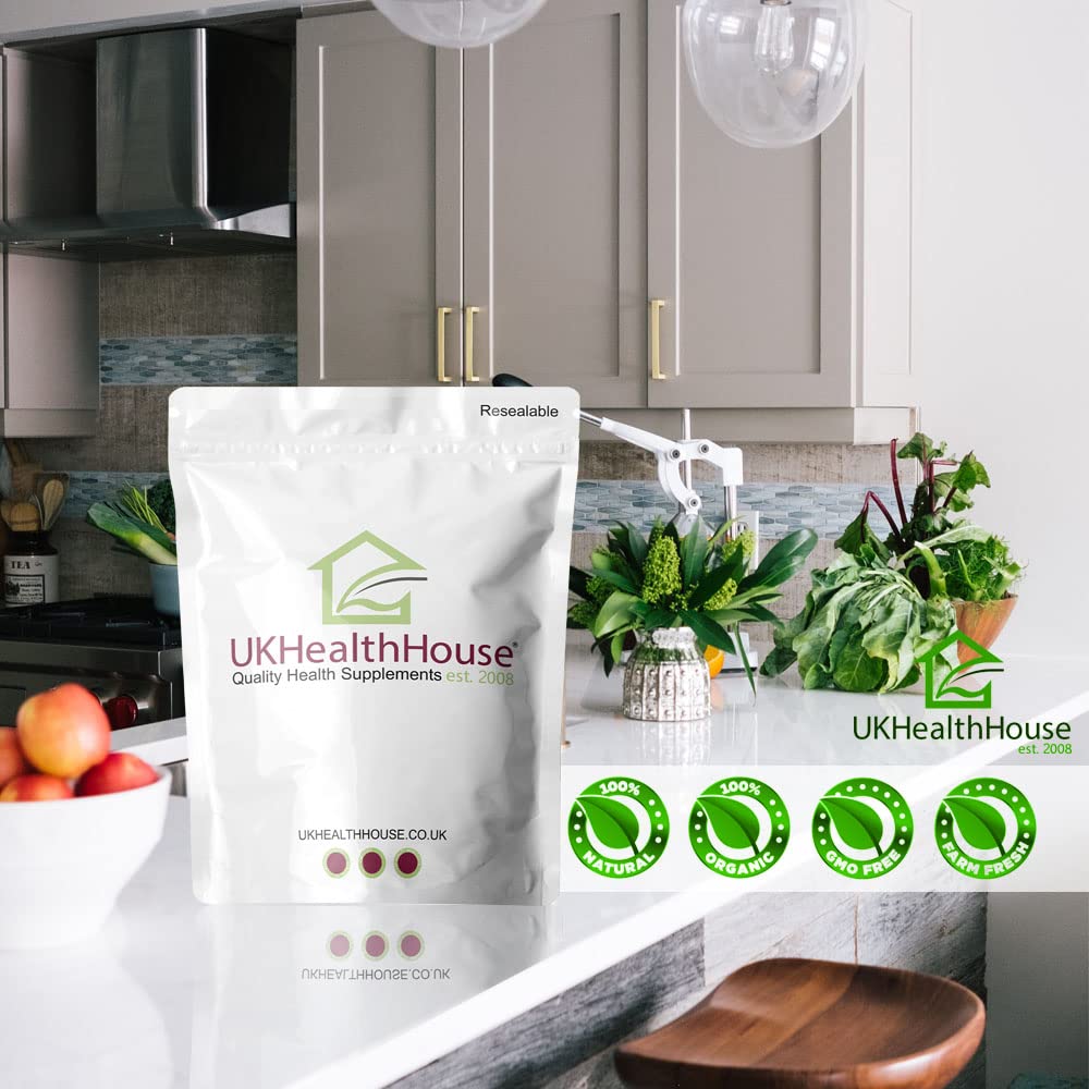 UKHealthHouse Premium Chlorella Powder 1kg - Organic Superfood Rich in Vitamins, Protein, Chlorophyll & Essential Nutrients | Detox, Immunity Boost & Energy Support for Daily Wellness
