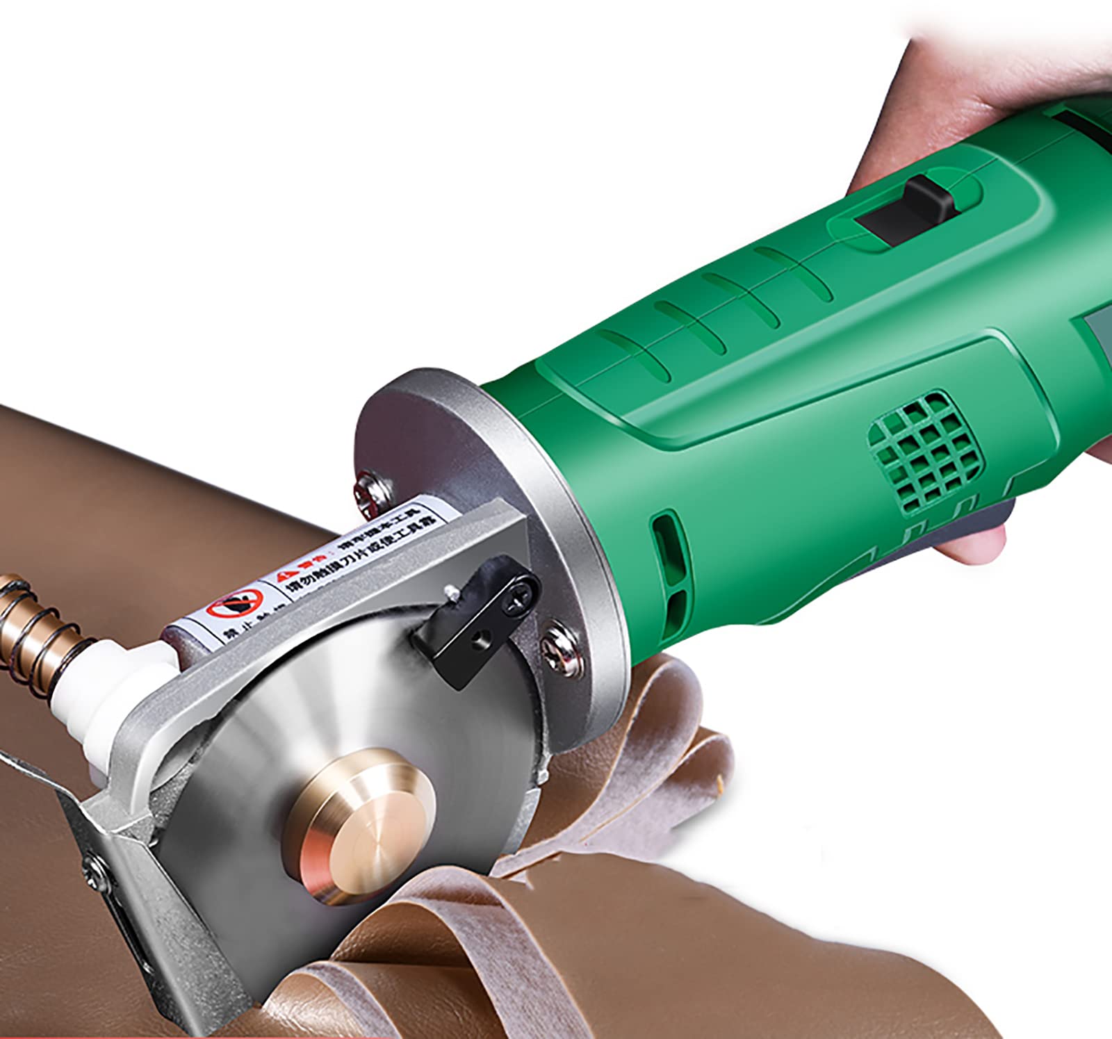 NTYRPTR Cordless Electric Rotary Cutter - Rechargeable Fabric Scissors for Cloth, Paper, Carpet & Leather Cutting | Perfect for Sewing, Quilting, DIY Crafts & Home Projects