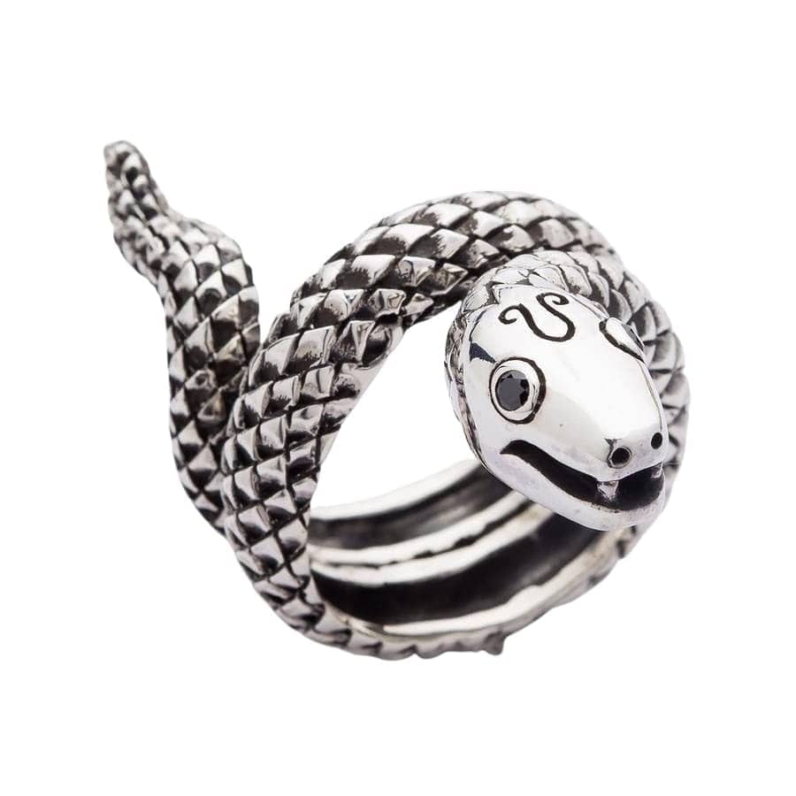 925 Sterling Silver Snake Ring for Women - Elegant & Hypoallergenic Jewelry for Everyday Wear, Parties & Gifts