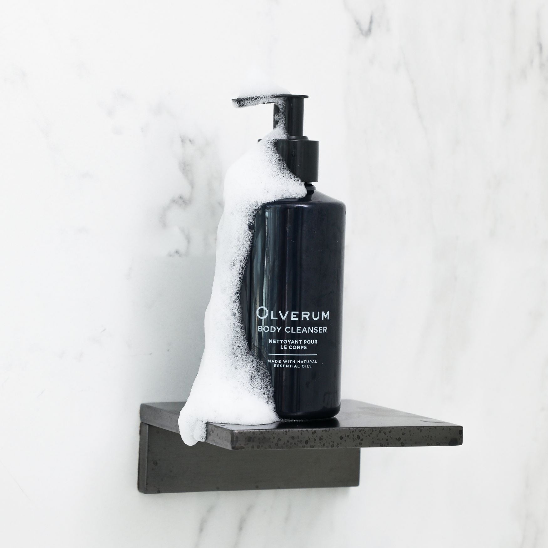 Olverum Body Cleanser - Gentle Hydrating Shower Gel for Sensitive Skin | Natural Ingredients for Daily Use | Perfect for Dry, Itchy Skin Care Routine