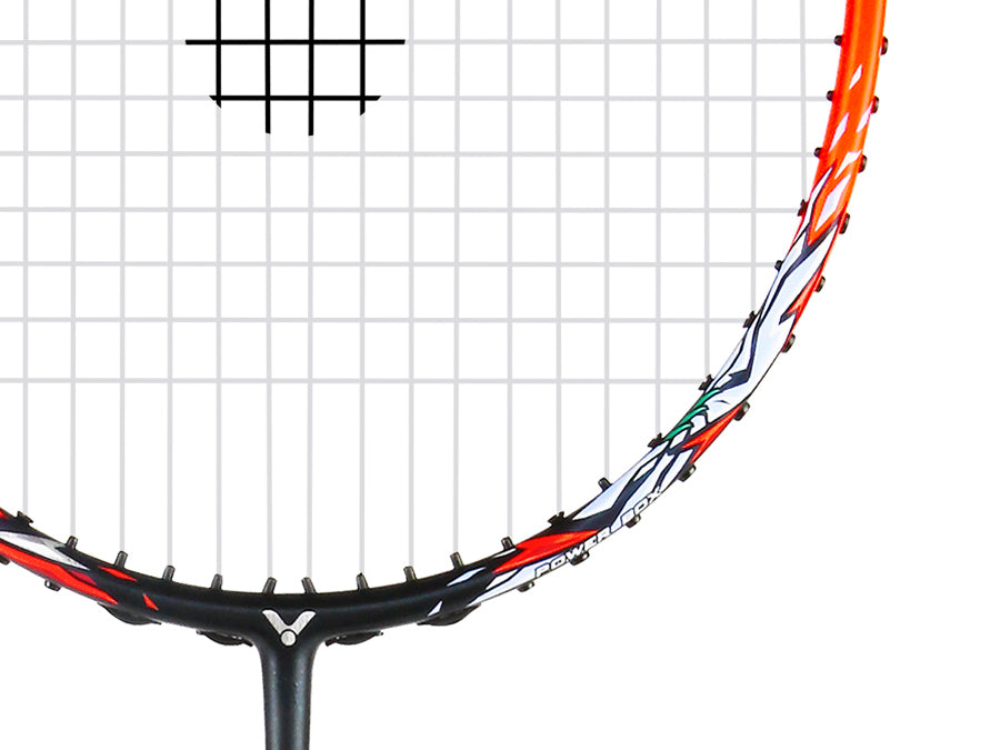 Victor Thruster Ryuga Badminton Racket [Flame Red] Unstrung - Professional Tournament Grade Shuttlecock Racket for Competitive Play & Training