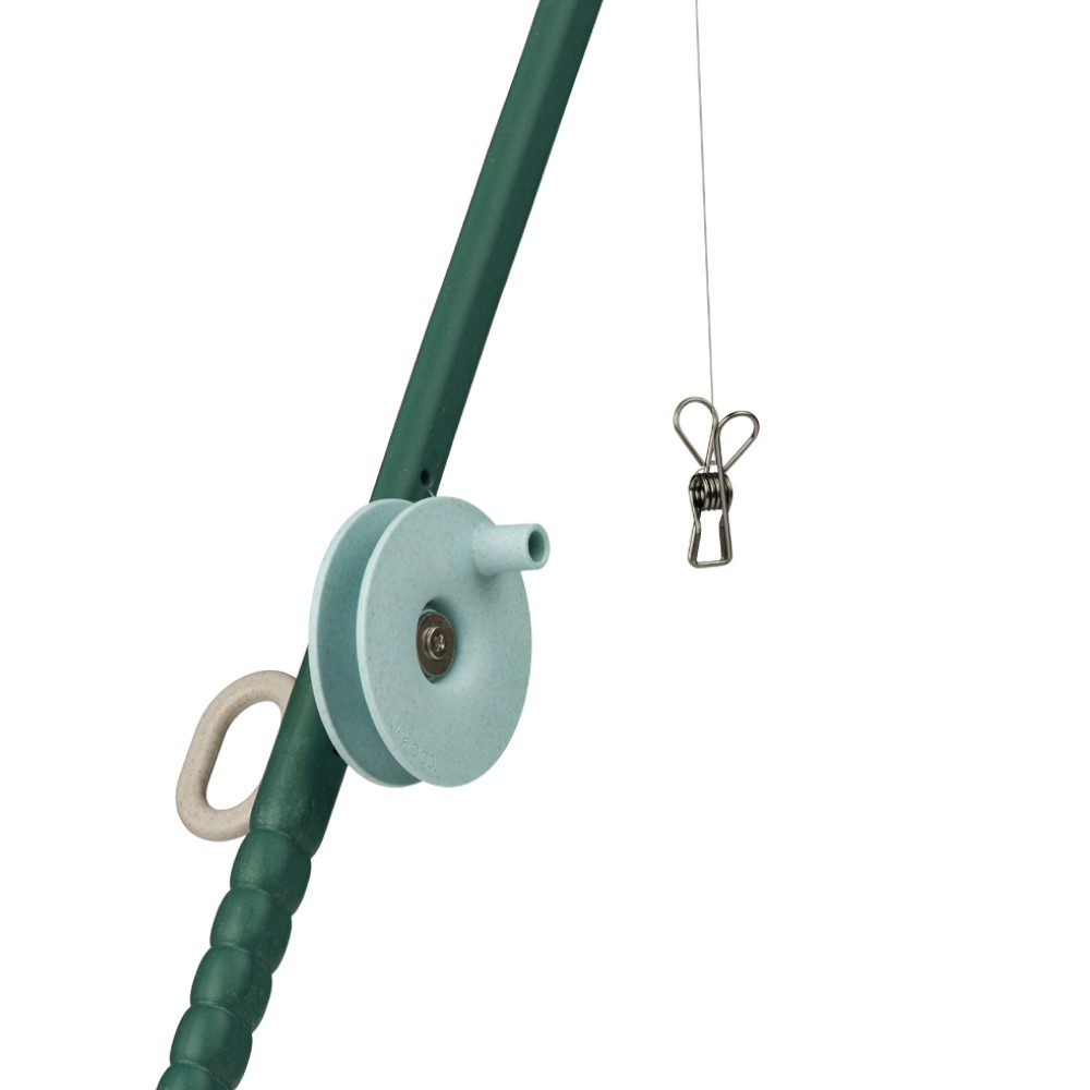 LIEWOOD Cora Crab Fishing Rod Set - Garden Green Mix | Kids & Adults Saltwater Fishing Gear for Beach, Pier & Boat | Perfect Gift for Anglers & Outdoor Enthusiasts